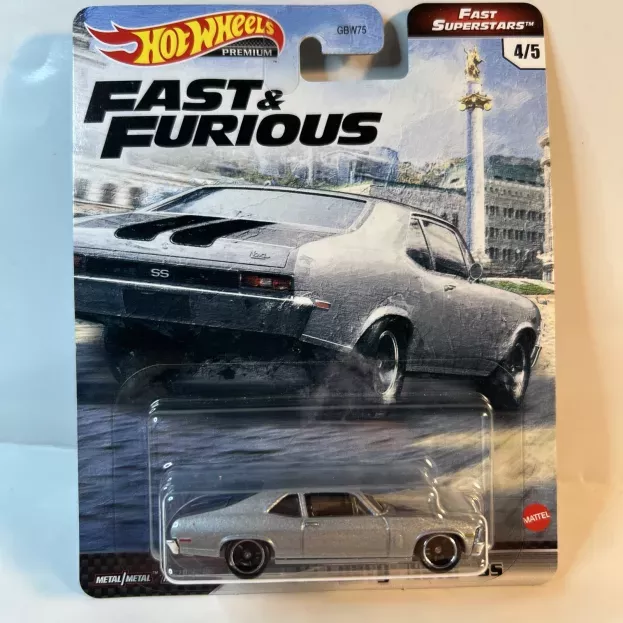 Hot Wheels Chevrolet Nova Ss Coupe 1970 Fast & Furious 1:64 GRK50